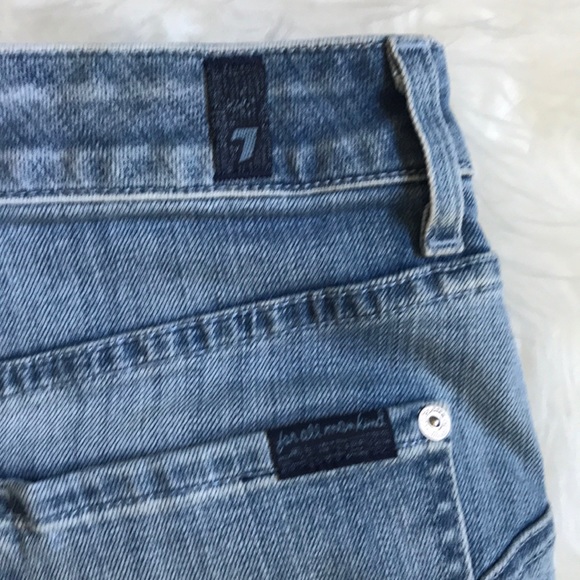 7 For all Mankind Pencil Denim Skirt 28 - Picture 6 of 8